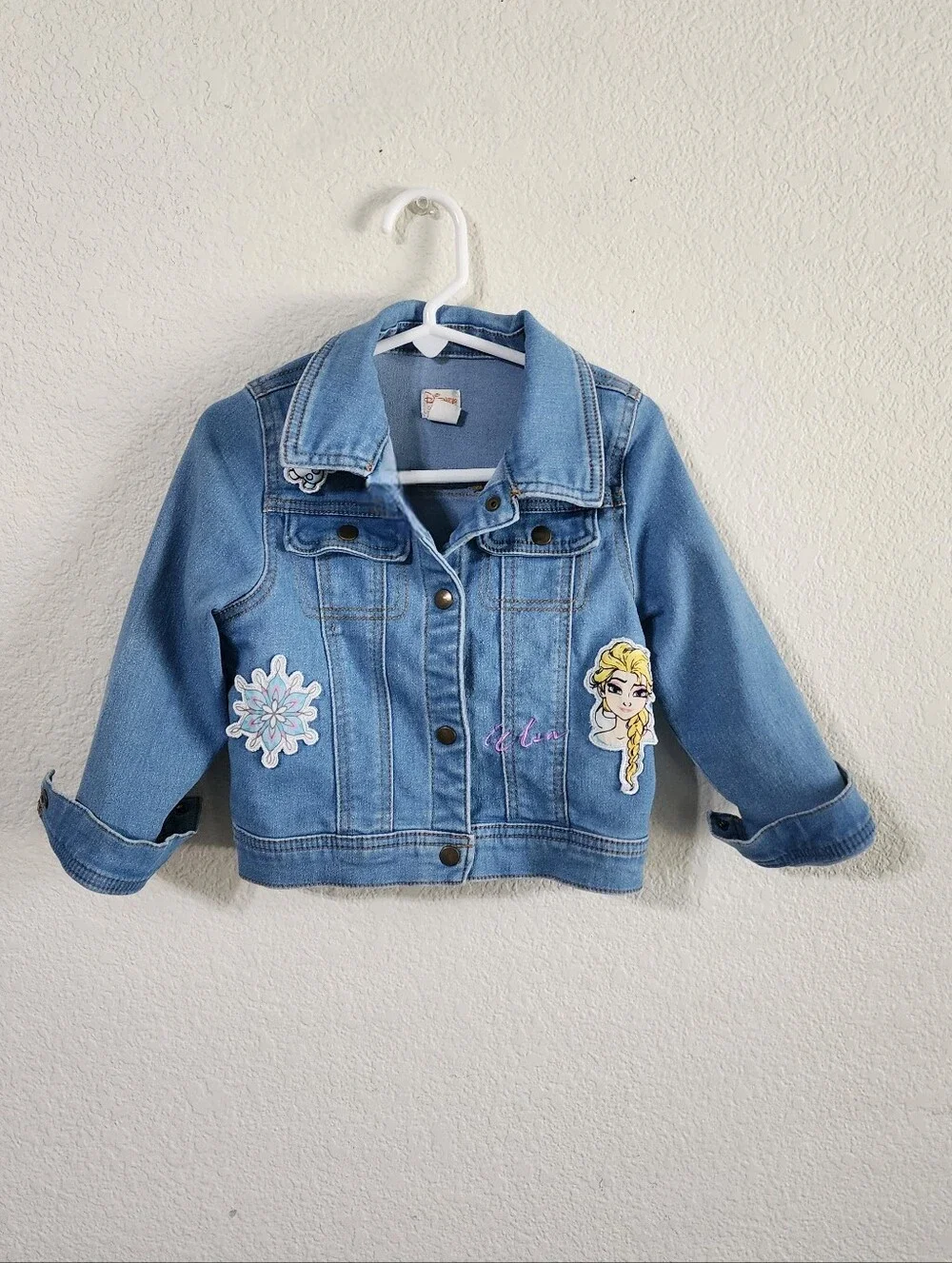 Disney Tutu Couture FROZEN Girls' 4T Denim Jean Jacket